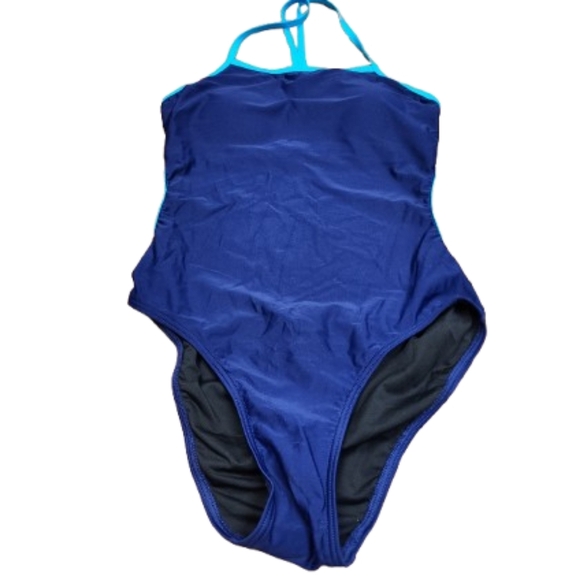 NWT Blue/Turquoise Swimsuit Suit - Size S - Picture 1 of 5